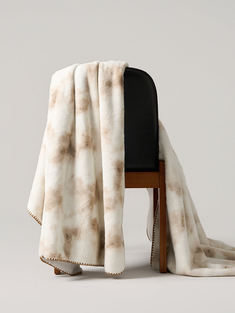 Faux Rabbit Fur Blanket