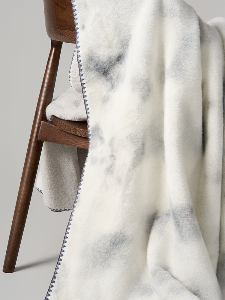 Faux Rabbit Fur Blanket