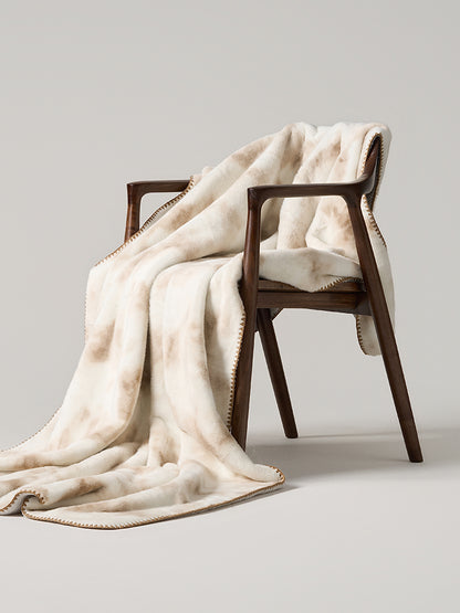Faux Rabbit Fur Blanket