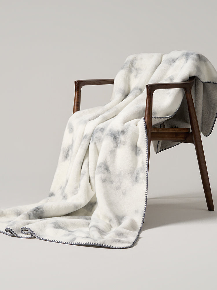 Faux Rabbit Fur Blanket