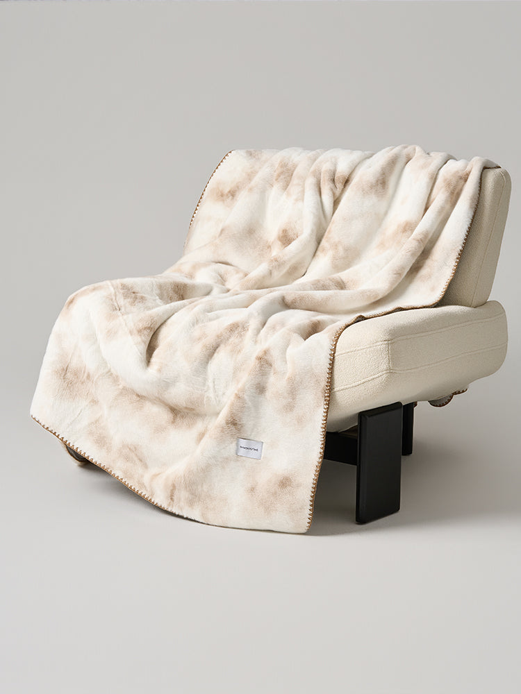 Faux Rabbit Fur Blanket